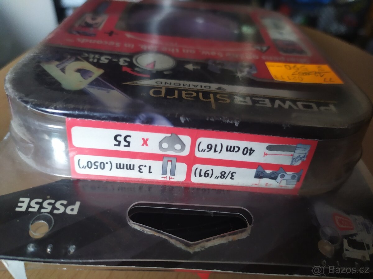 Pilový řetěz + brusný kámen Powersharp 55E Oregon PS55E - 2