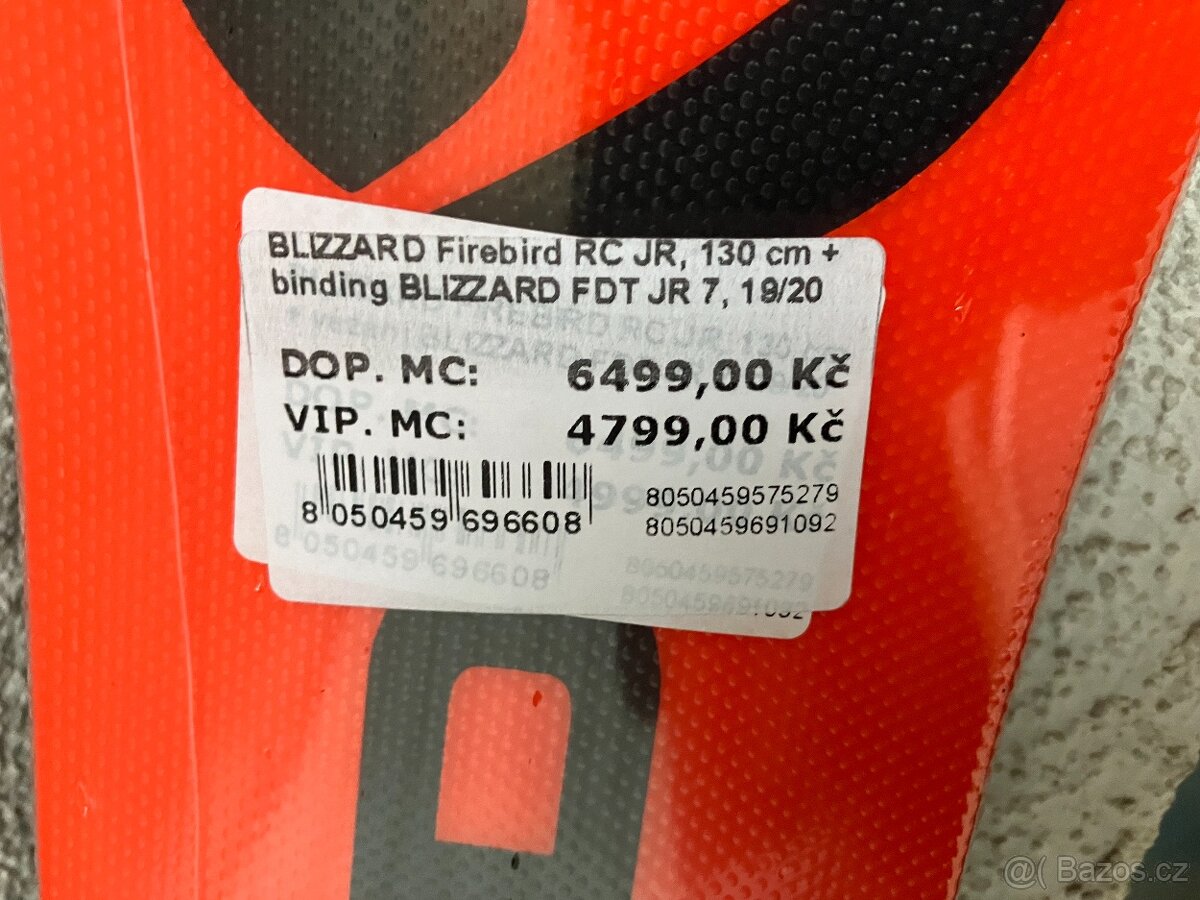 Nové Blizzard Firebird RC JR dětské 130 cm - 2