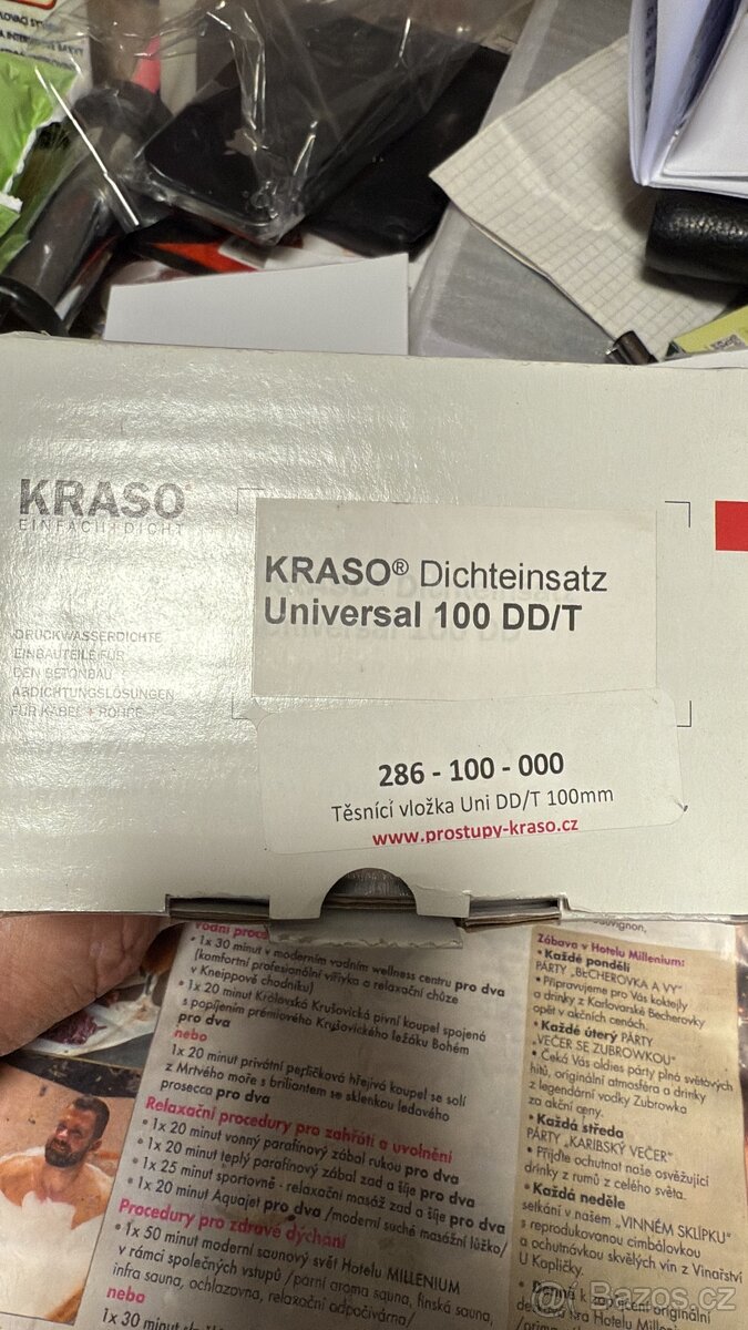 Uni DD/T těsnící vložka - 2