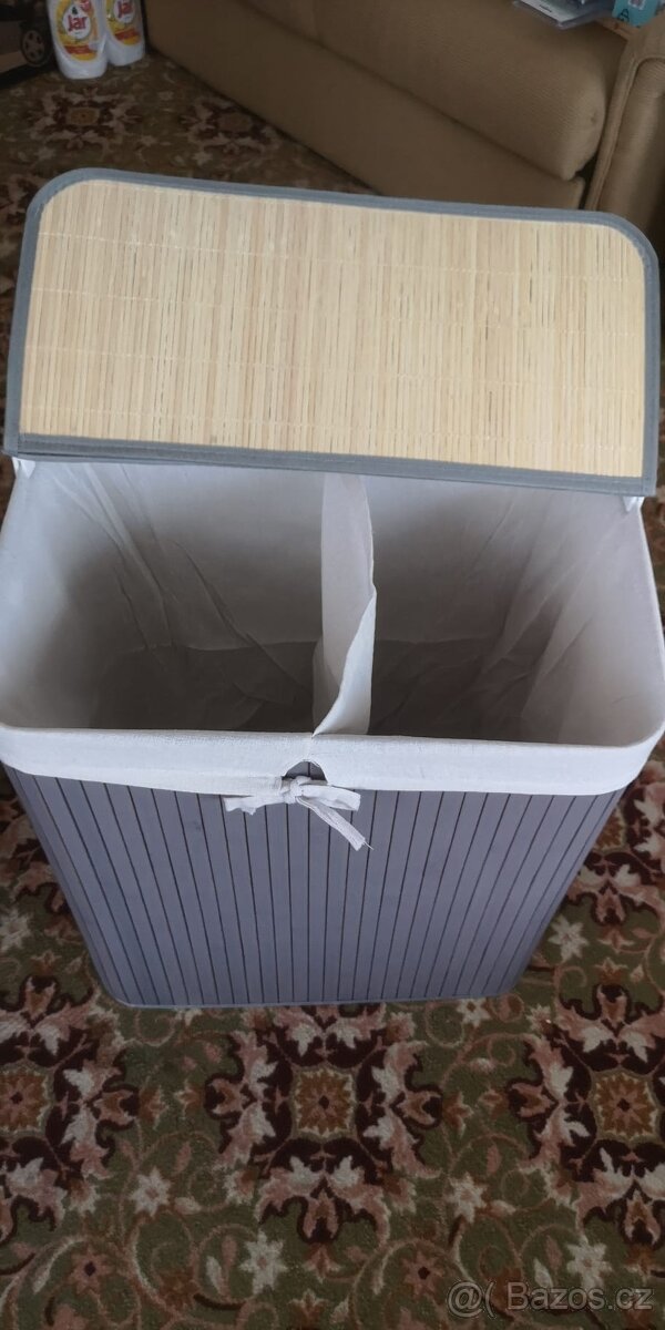 bambusový koš na prádlo - 2