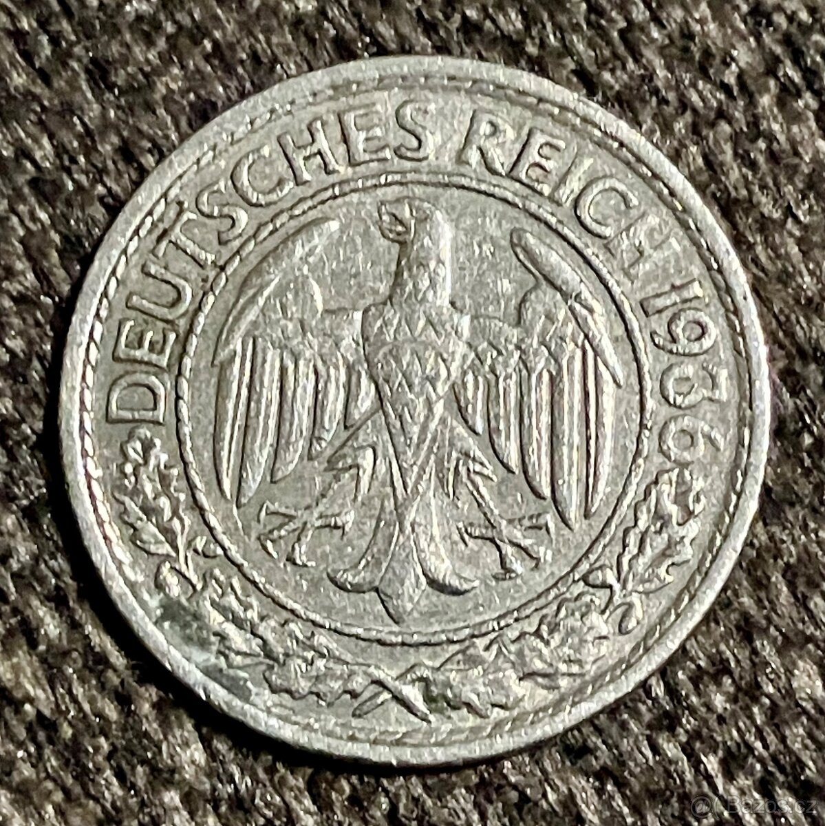 Mince 50 Reichspfennig 1936 - A - 2