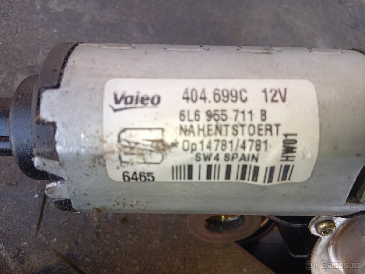 Motorek zadního stěrače seat ibiza 6l1 - 2