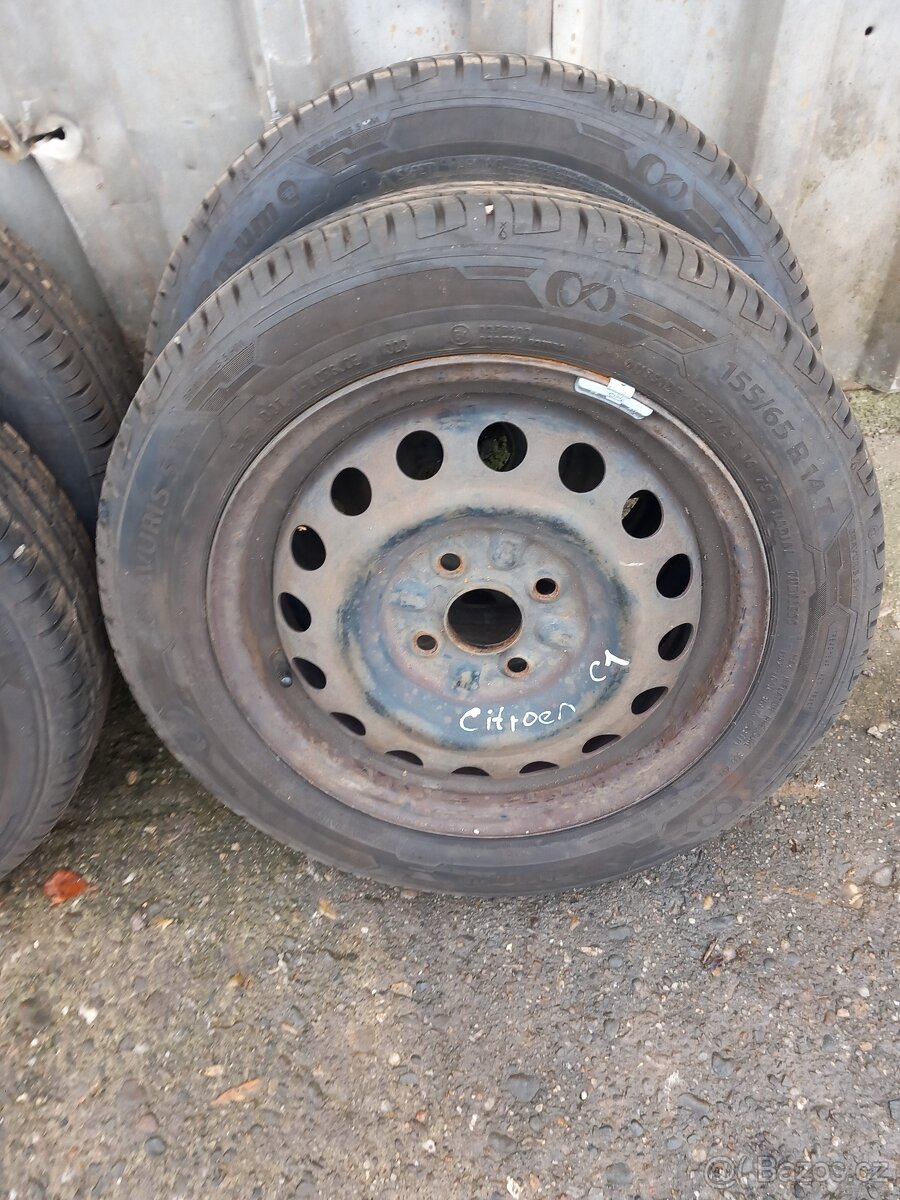 Letni obuta kola Peugeot 107,Citroen C1,Aygo - 2
