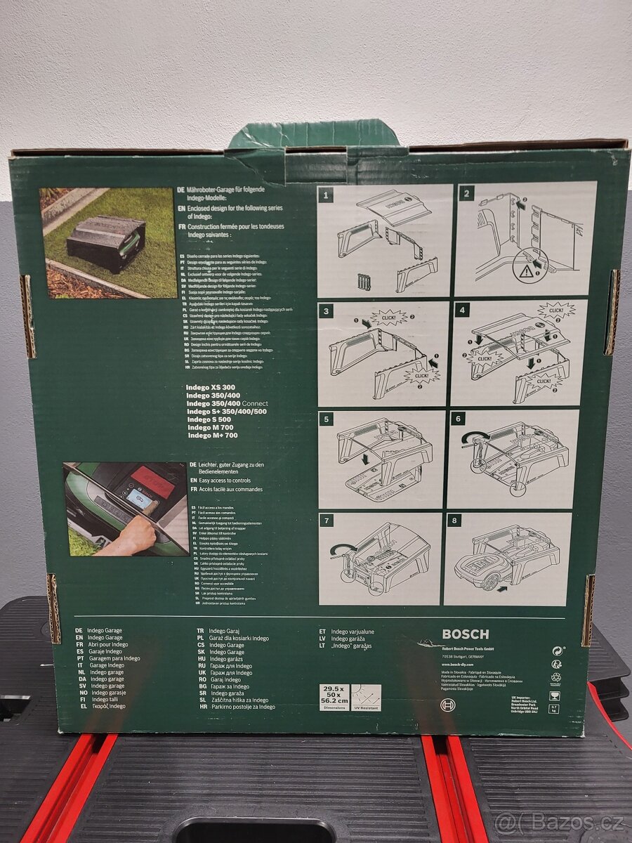 BOSCH Indego Garáž na sekačku - 2