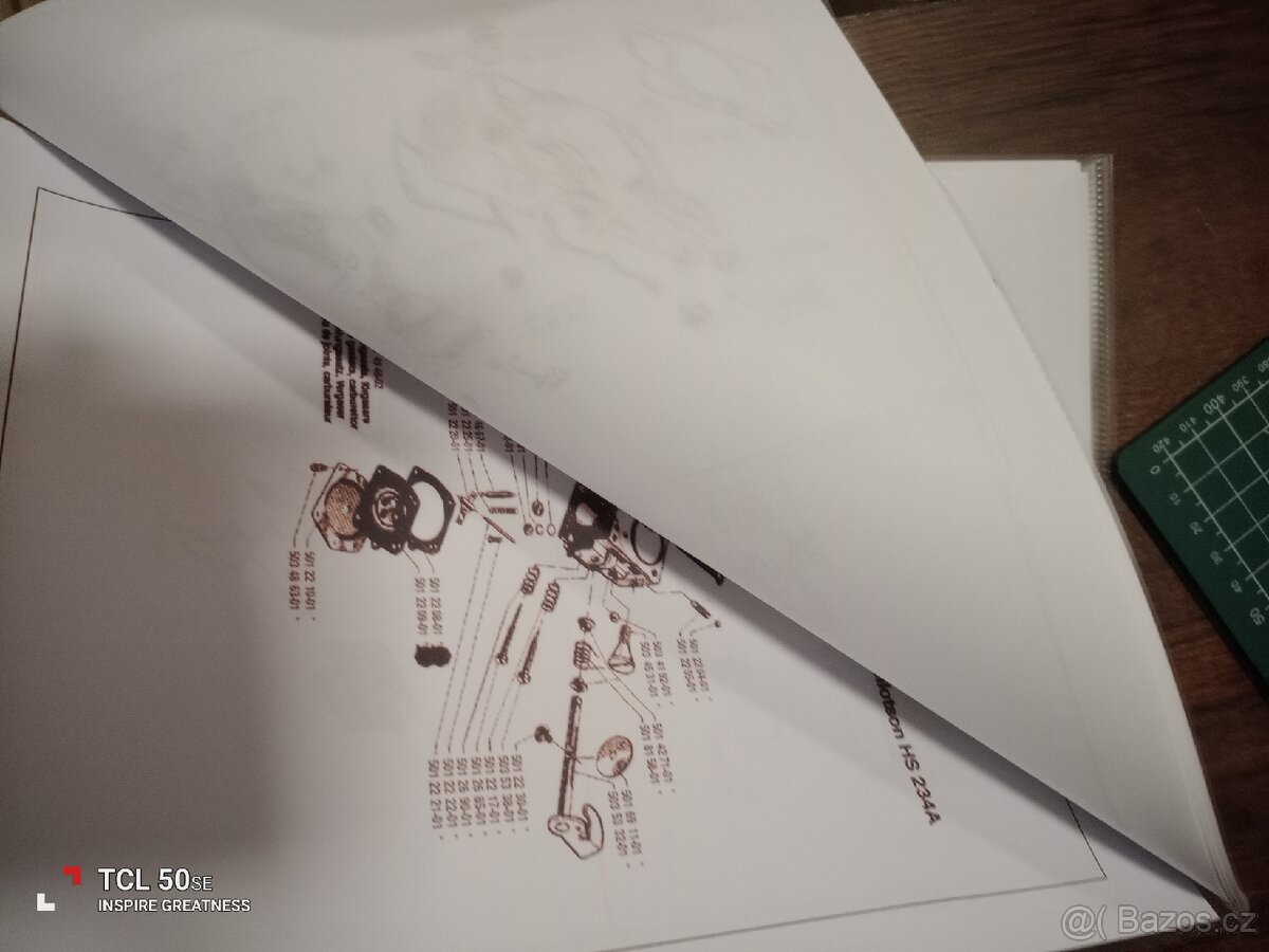 Husqvarna 268. Katalog náhradních dílů. - 2