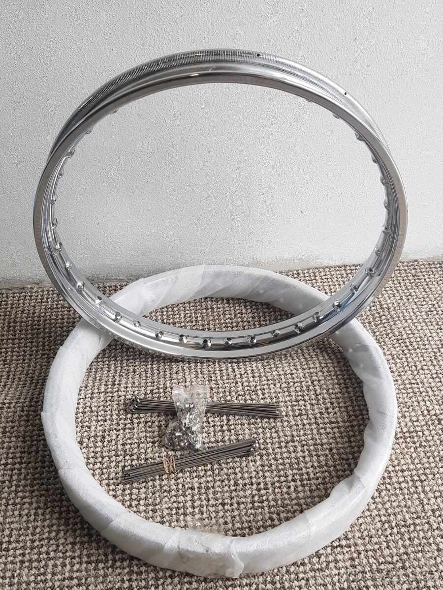 Jawa 50 pionýr ráfek 1,50, 1,60 x 16 - 2