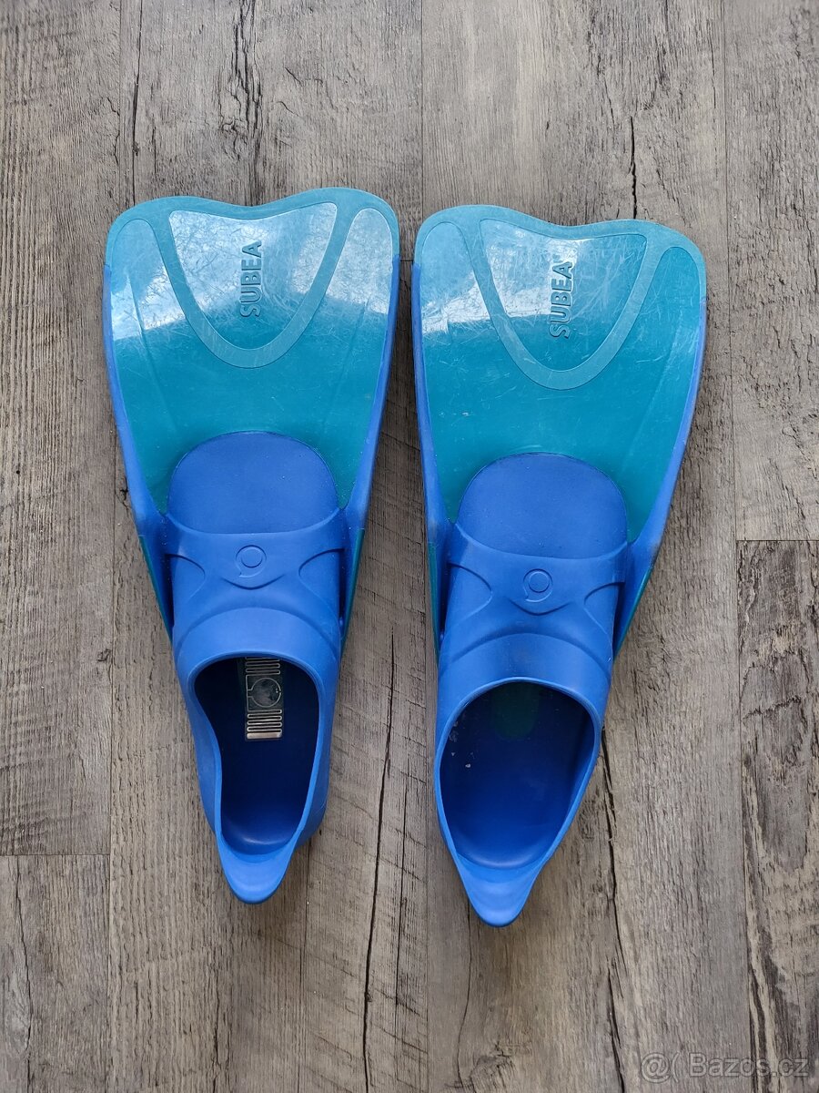 Dětské modré ploutve SUBEA vel. 28 - 2