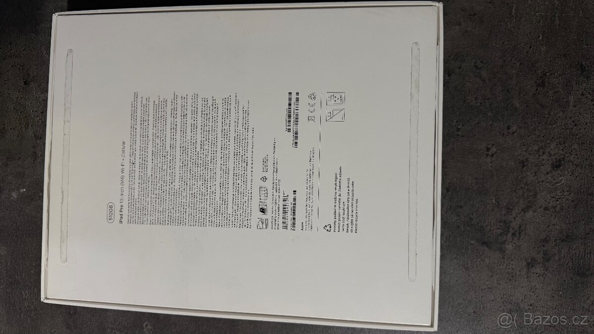 iPad 13 Pro 512 GB M4 Celular ,v záruce do 19.9.2026 - 2