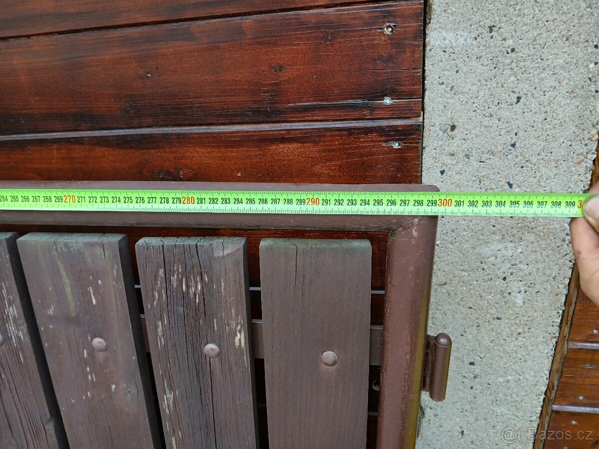 Dvoukřídlá vrata + vrátka - 2