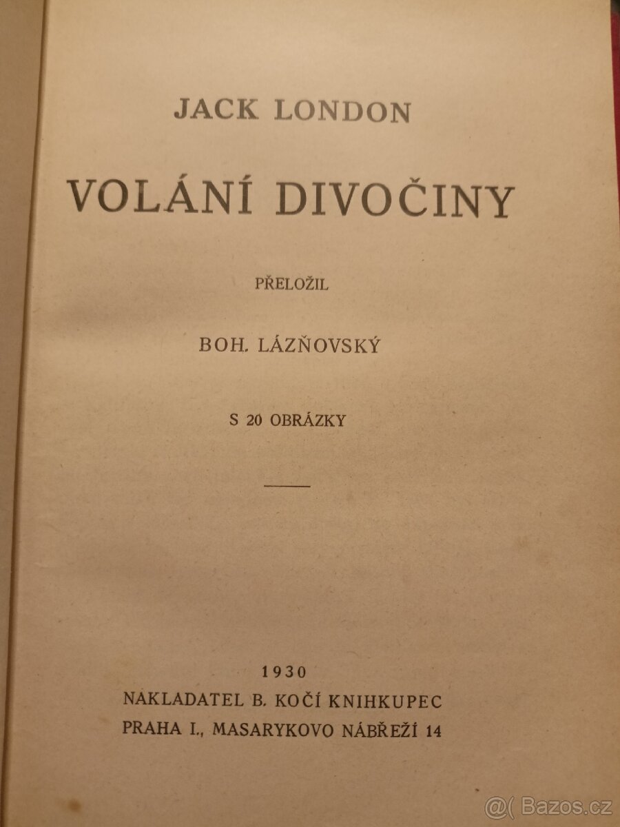 Jack London VOLÁNÍ DIVOČINY - 2
