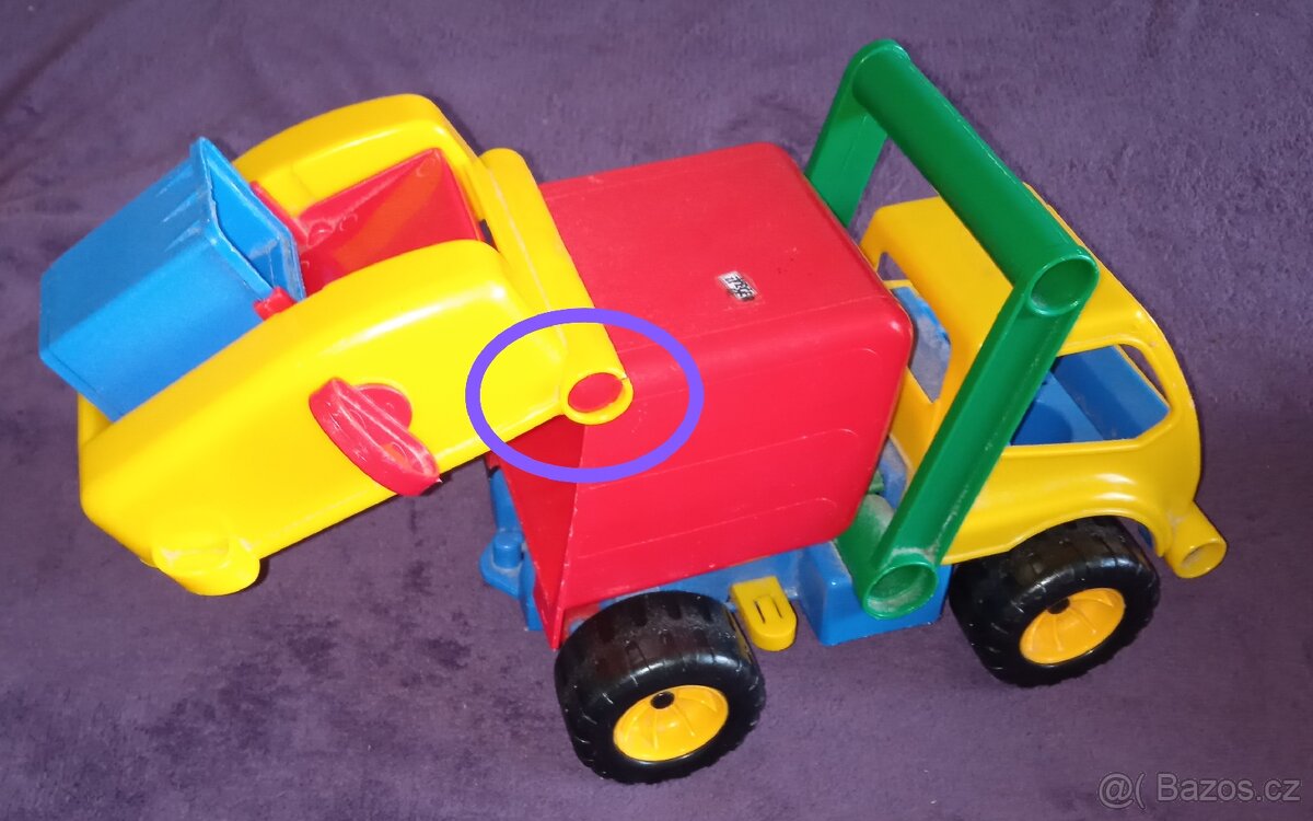 Lena popelářské auto - 2