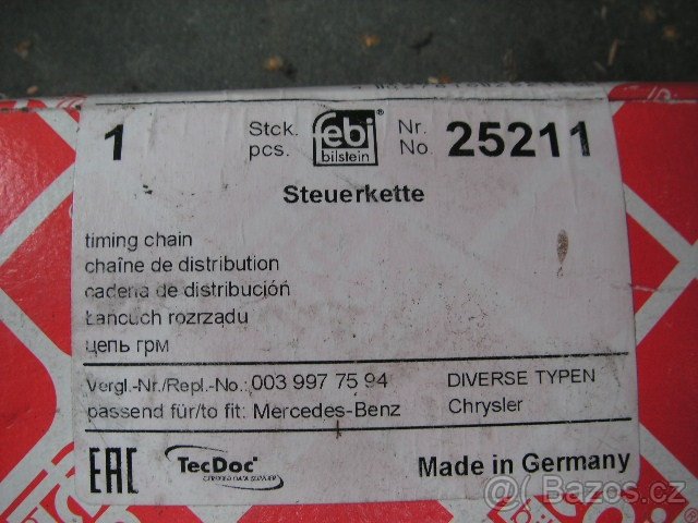 rozvodová reťaz, čerpadlo, sada na rozvody - 2