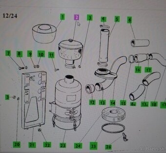 Predčistič vzduchu na Zetor - [ - 2