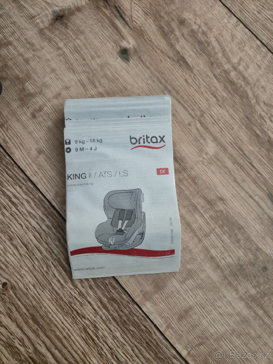 Britax römer king dětská autosedačka - 2