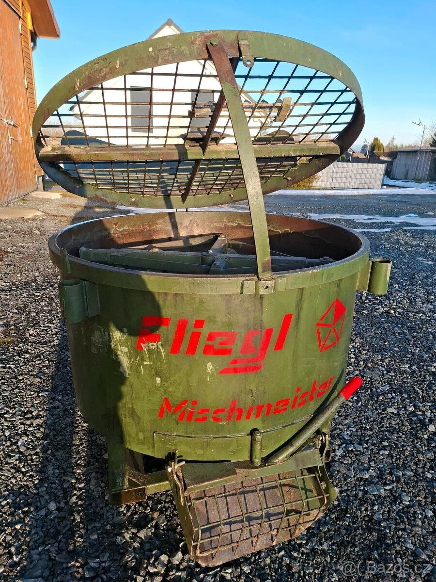 Míchačka na beton FLIEGL 0,6m3 - 2