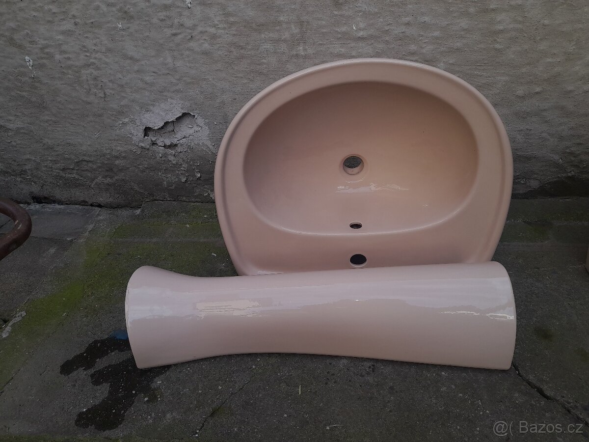 Umyvadlo + krycí noha - 2