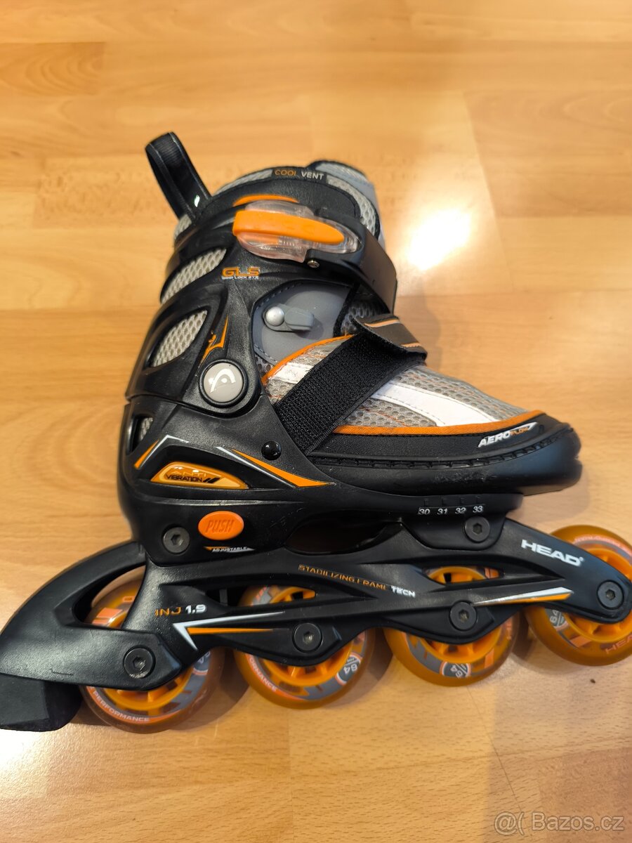 Prodám Inline brusle Head - 2