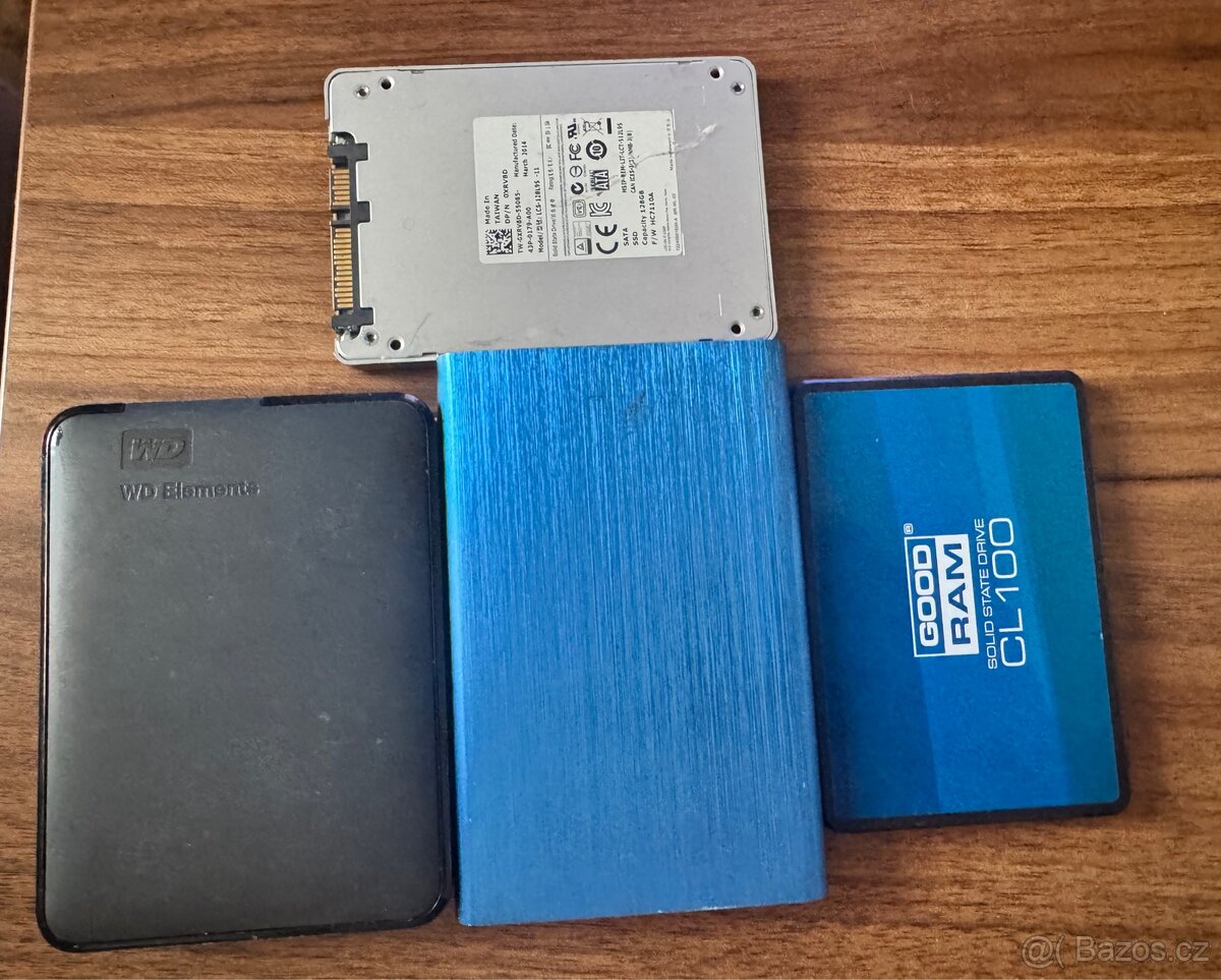 HDD netestované, bez záruky - 2