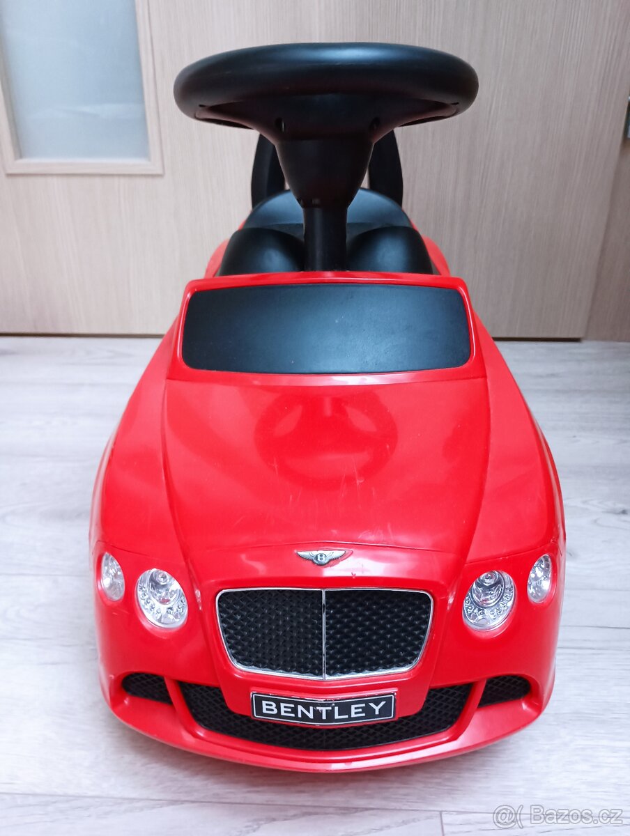 Odrážedlo Bentley Continental GT SPEED - červené - 2