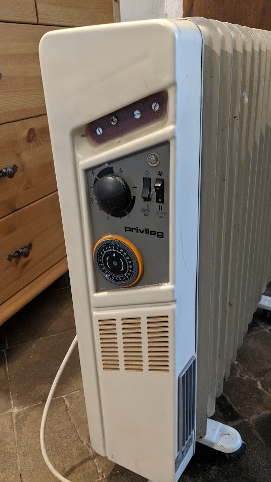 Elektrický radiator Privileg 2000 w - 2