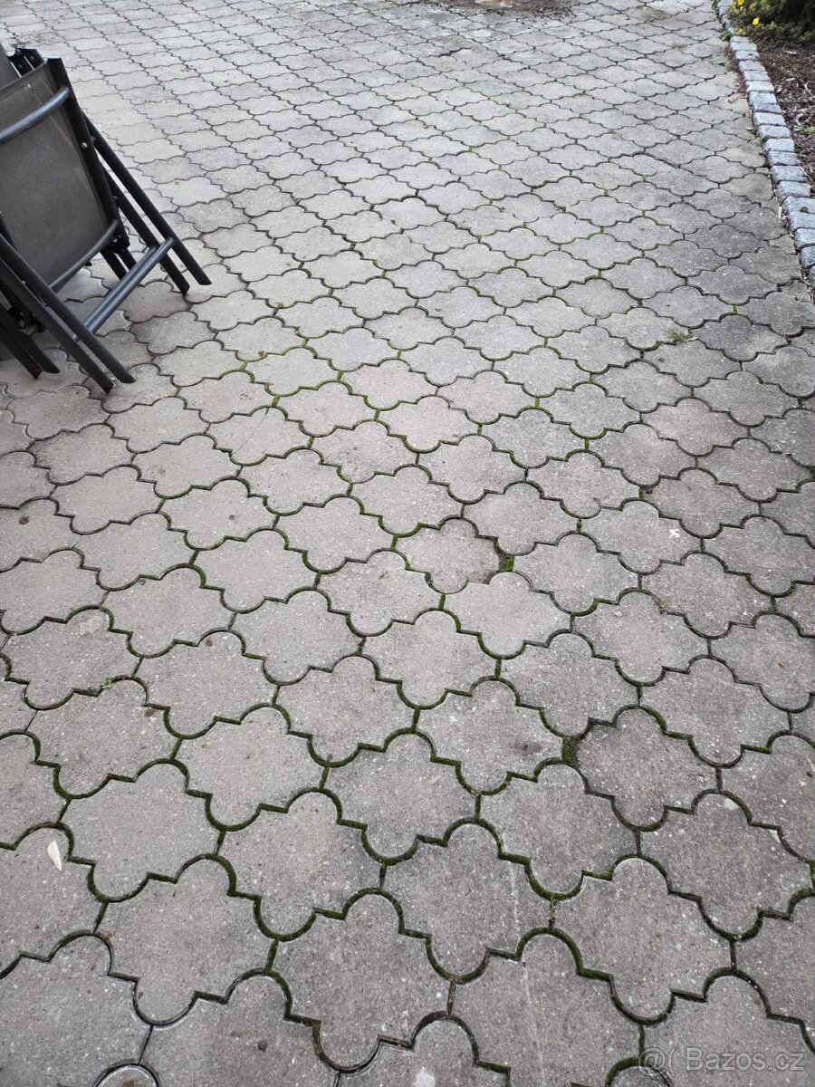Zámková dlažba květ - 2