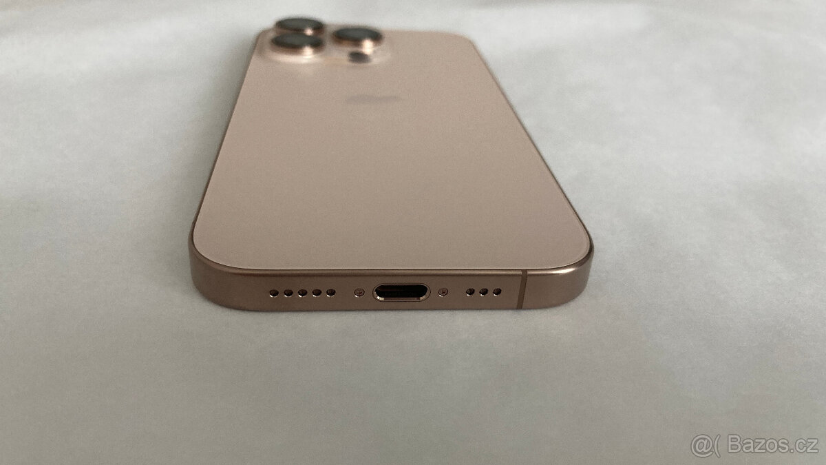 IPHONE 16 PRO 128 GB POUŠTNÍ,12 MĚS.ZÁRUKA,NOVÝ,NEPOUŽITÝ - 2