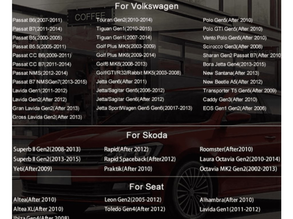 Autorádio 2DIN,RDS 4gb+64gb lcd 7,ANDROID 13, VW,ŠKODA,SEAT - 2