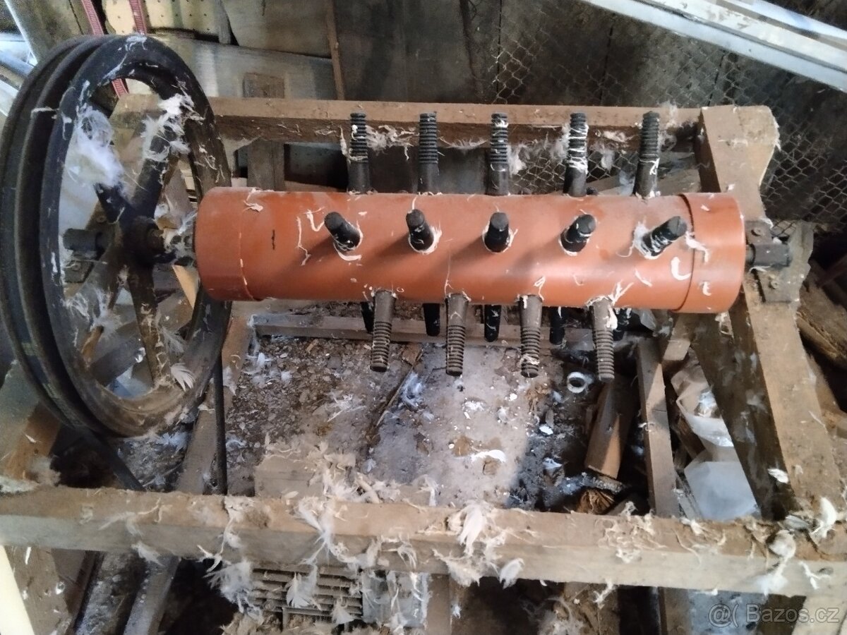 Škubání hus elektrická skubacka - 2