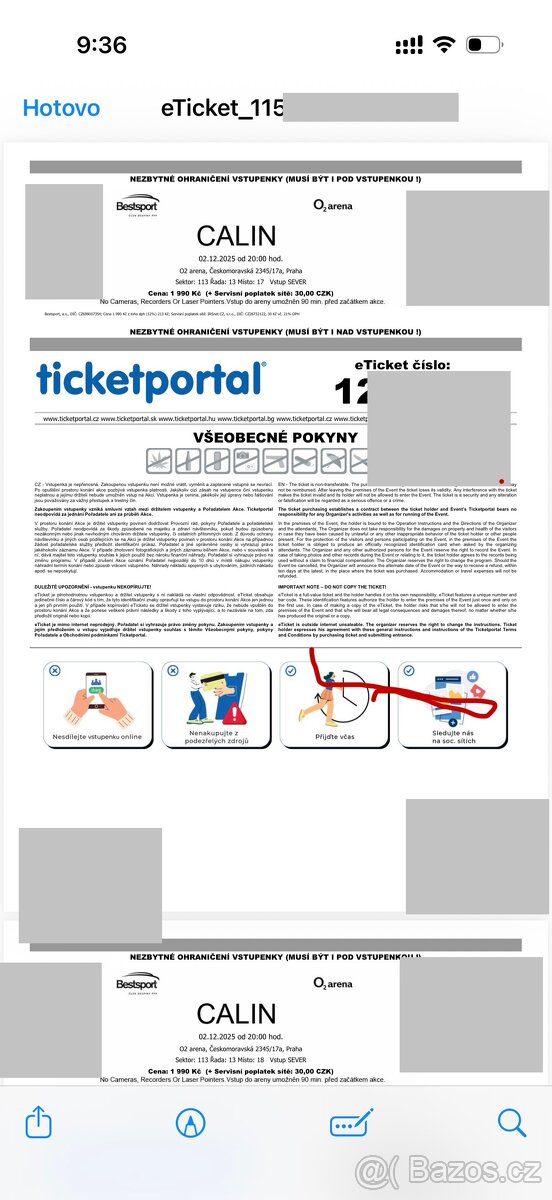 Calin O2 Arena 2.12. DNES - 2