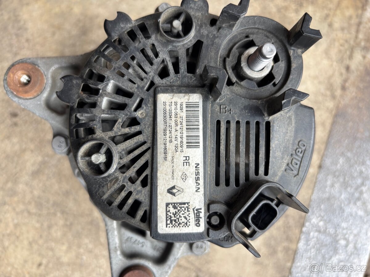 Dacia, Renault - Alternátor Valeo 231005300R - 2