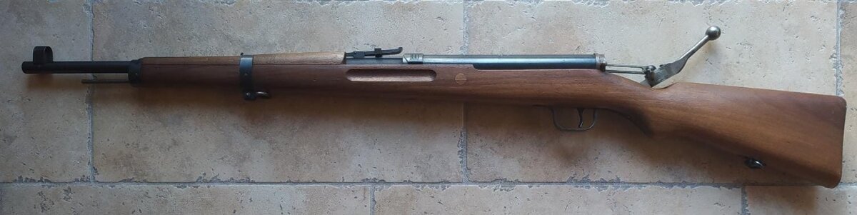 vojenská vzduchovka Vz47 SÚTVS LEV Vz24 pažba - 2