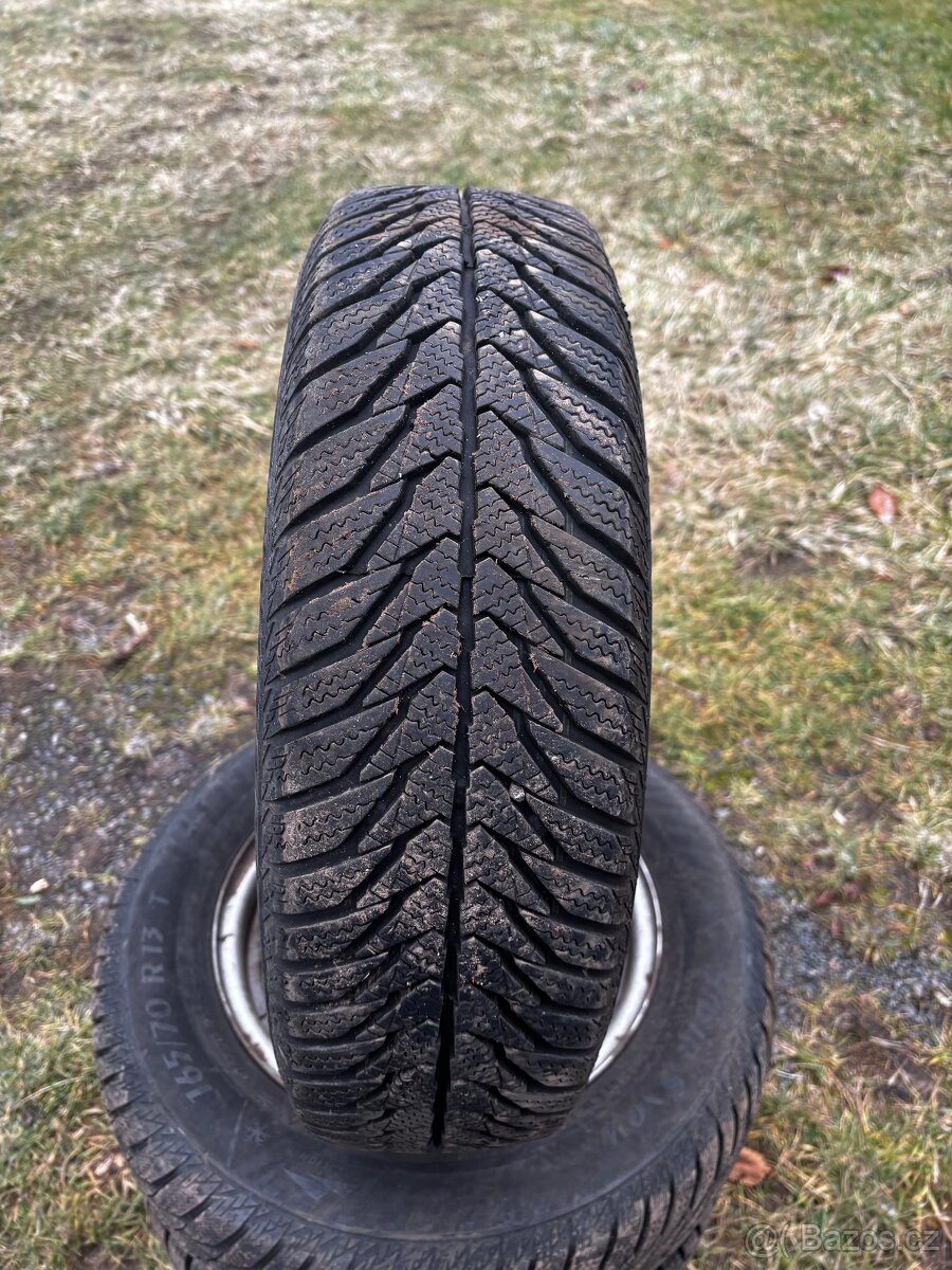 4x100 r13 165/70/13 zimní kola r13 - 2