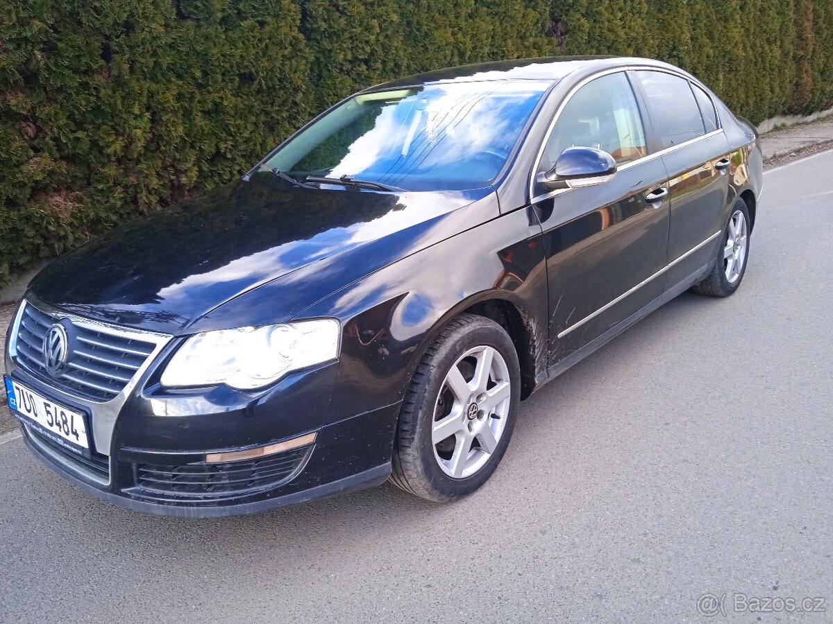 VOLKSWAGEN PASSAT B6 SEDAN 2,0FSi110kw,HIGHLINE,ČR,SERVISKA - 2