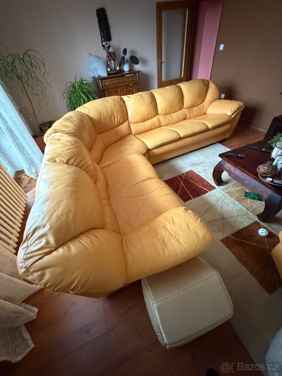 Kožená sedačka - 2