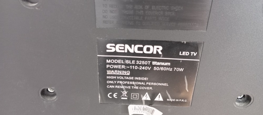 LED TV SENCOR SLE3250T - uhl. 80 cm - 2