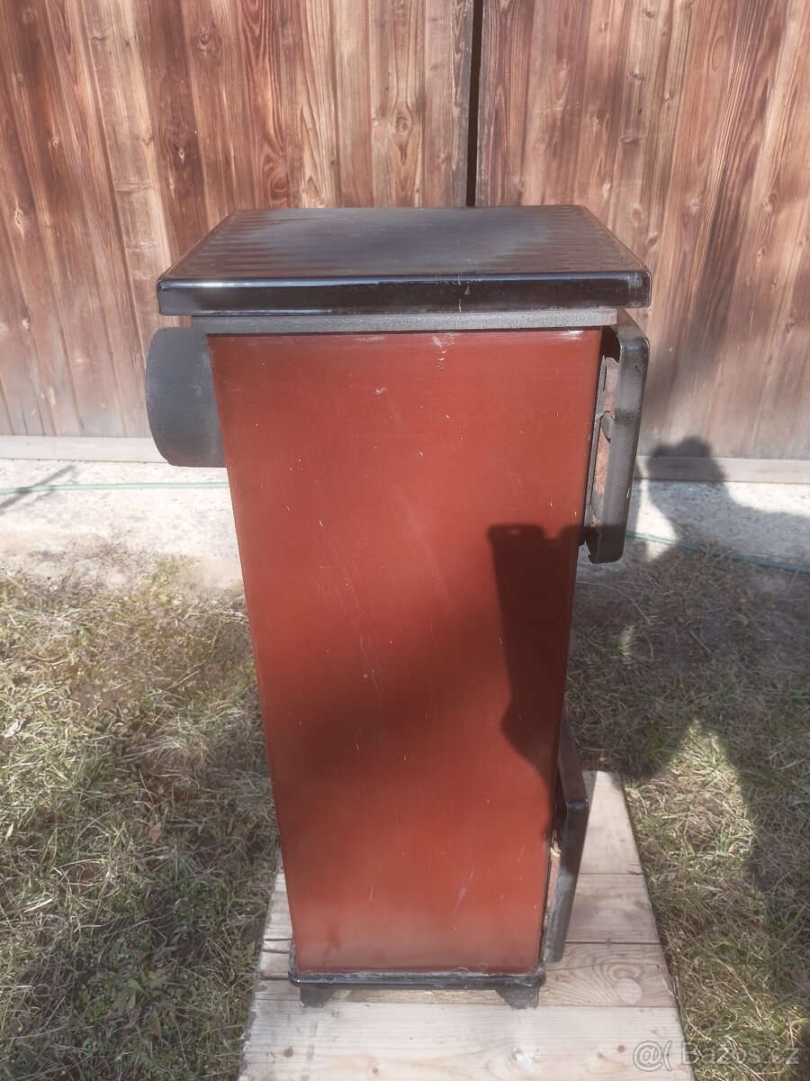 Kamínka na uhlí - dřevo - 2