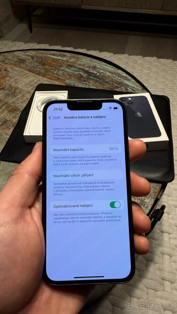 iPhone 13 mini 128GB modry - 2