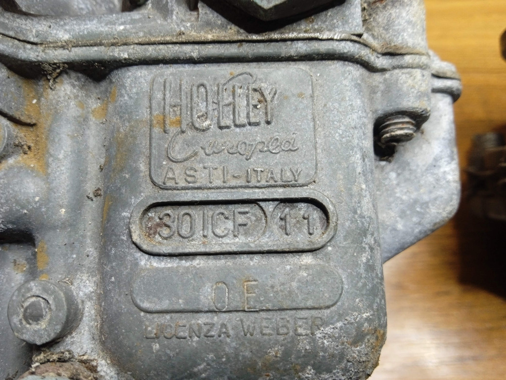 Holley 30ICF ... Fiat 600 850 ? - 2