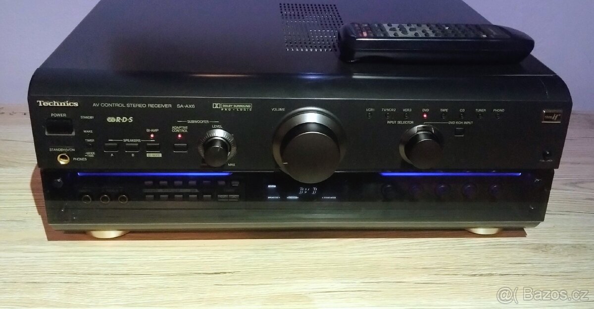 Technics SA-AX6 AV receiver – 6ch Dolby Pro Logic / stereo - 2