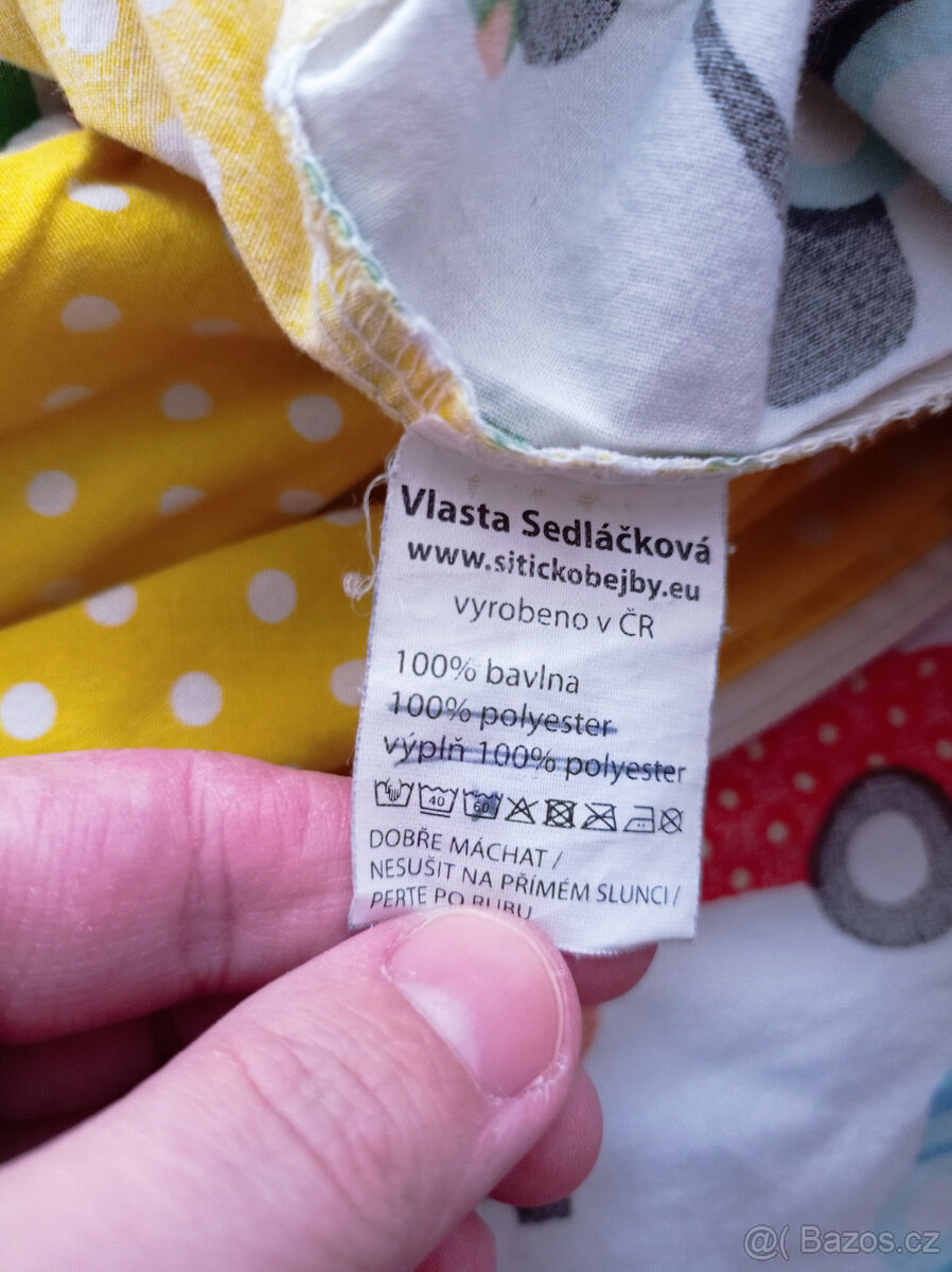 Povlečení do postýlky - auta - Šítíčko Baby - 2