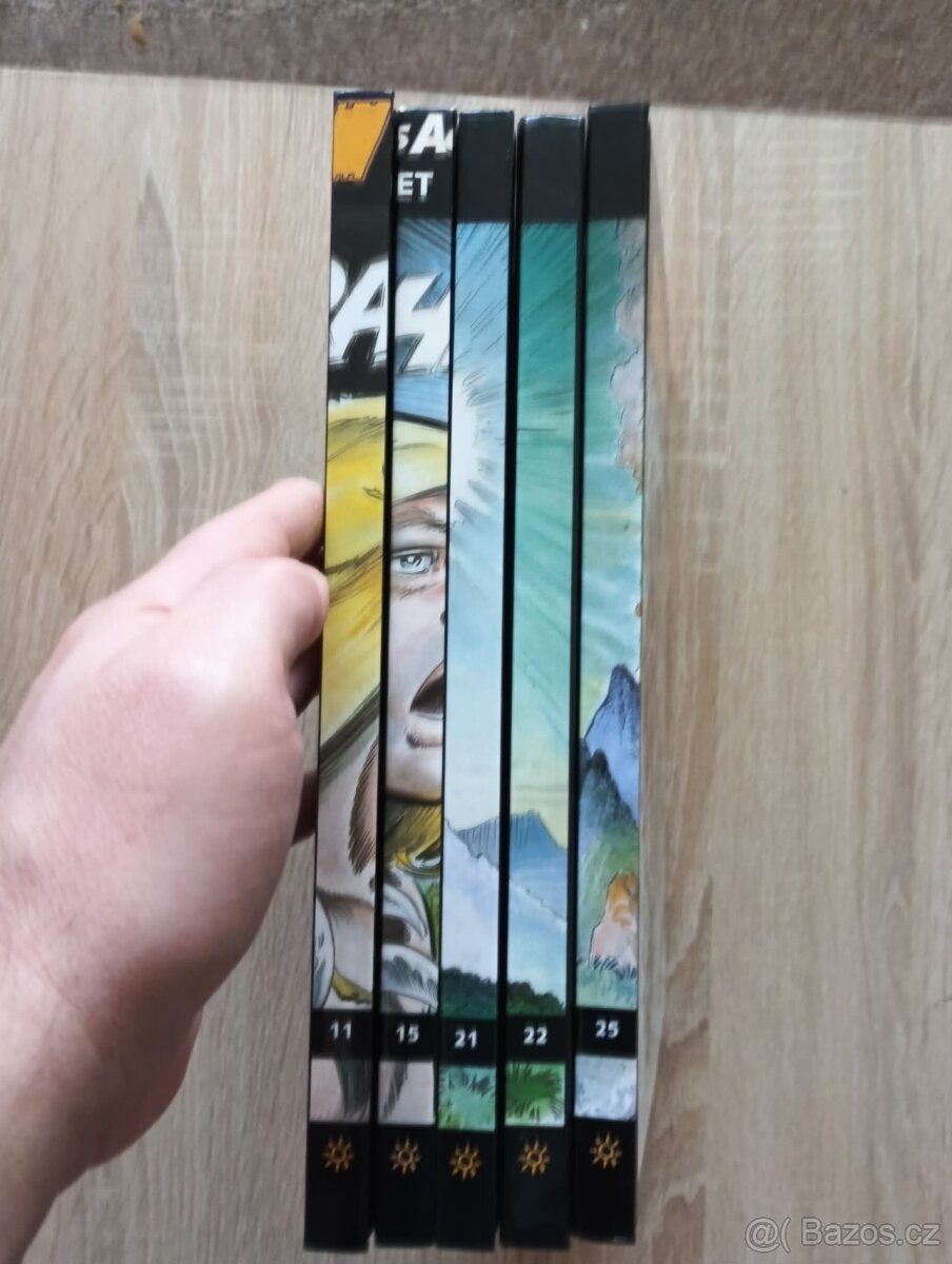 RAHAN -PIF GADGET- 5 kusů - 2