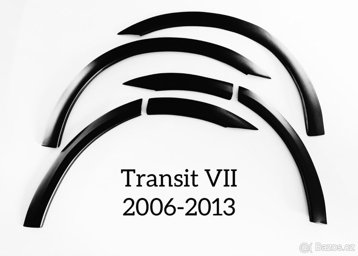 Plastové lemy Ford Transit VI, VII - 2