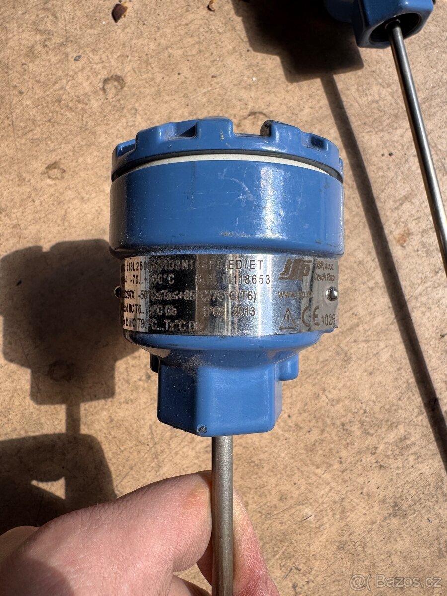 Snímač teploty JSP ModuTEMP T1070 – PT100, ATEX, nerez, L=25 - 2