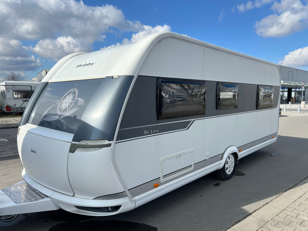 Karavan Hobby De Luxe 560+ KLima+Pojezd+TV