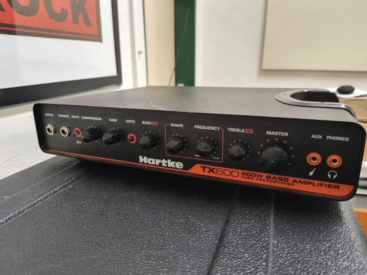 Baskytarový zesilovač Hartke tx600 - 2