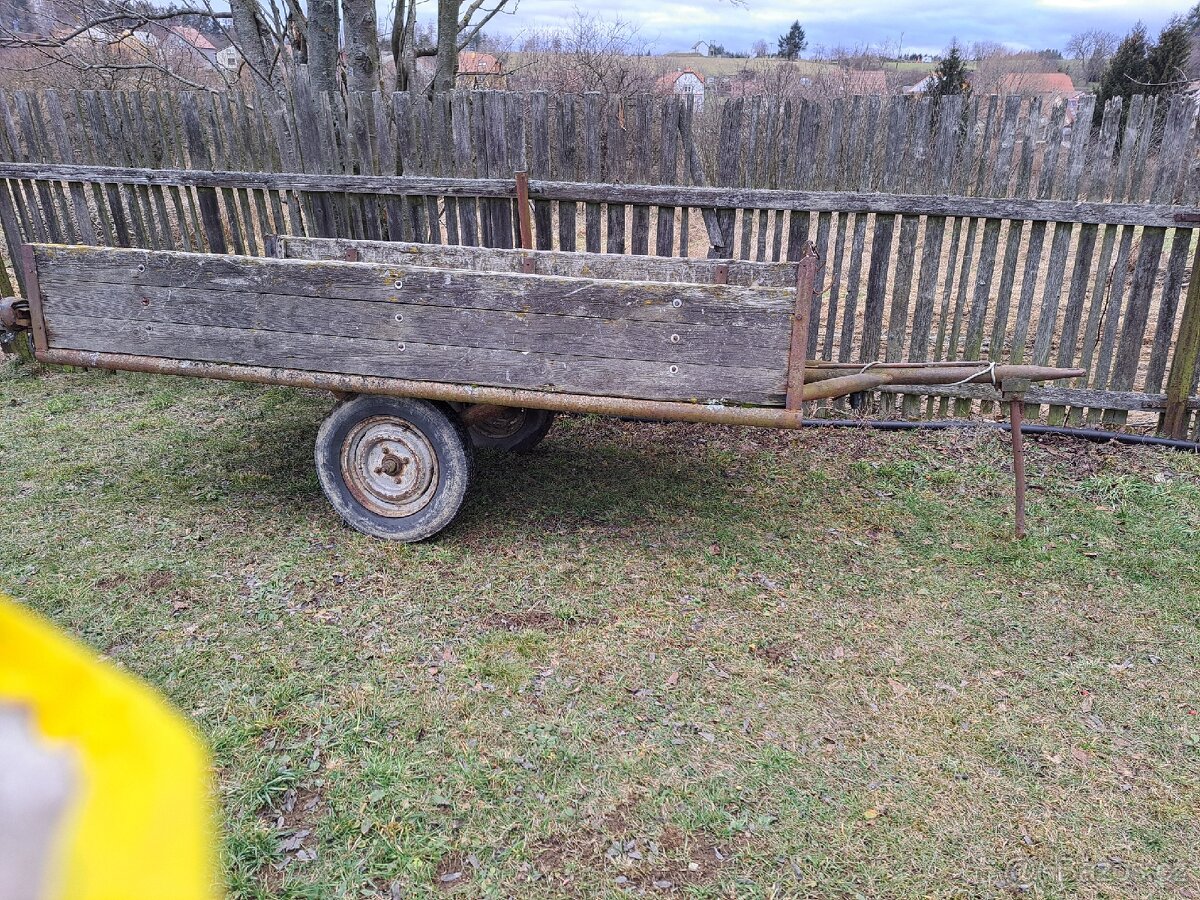 Dvoukolák za traktor (malotraktor) - 2