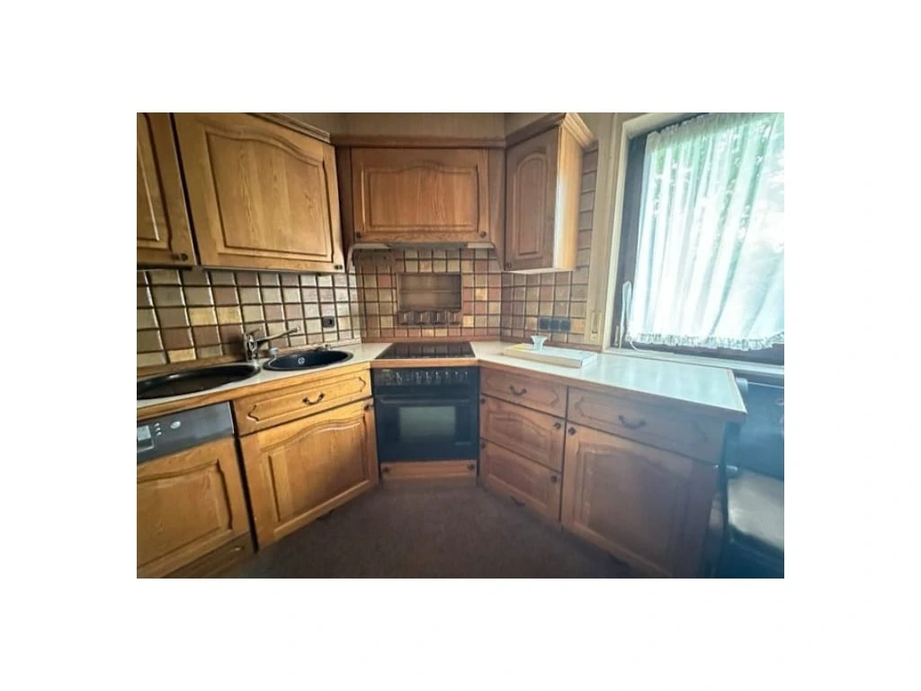 Dubová rustikální kuchyňská linka včetně spotřebičů,5045 - 2