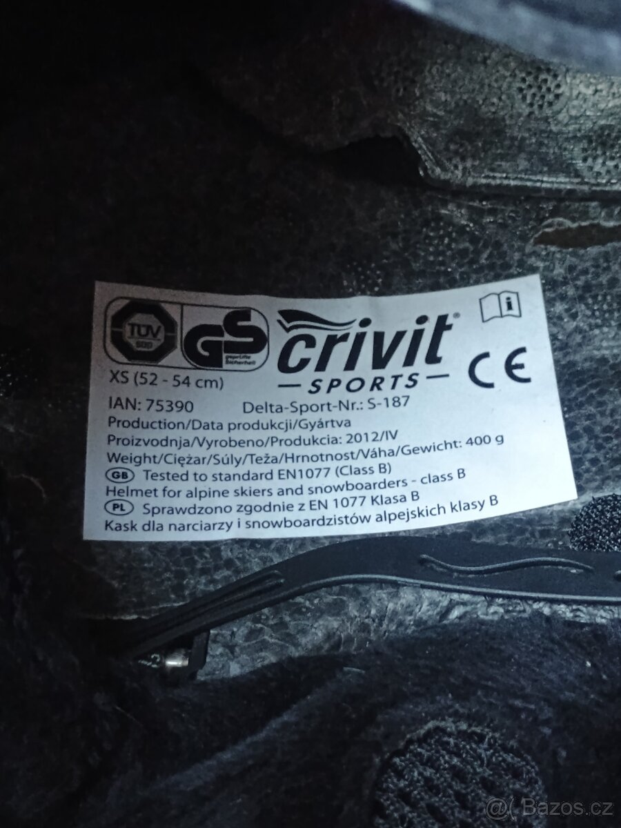 Lyžařská přilba Zn.crivit (dětská) - 2