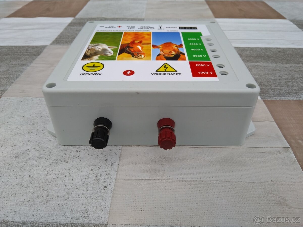 Prodám elektrický ohradník, zdroj. KOMBI 12V/230V 5J - 2