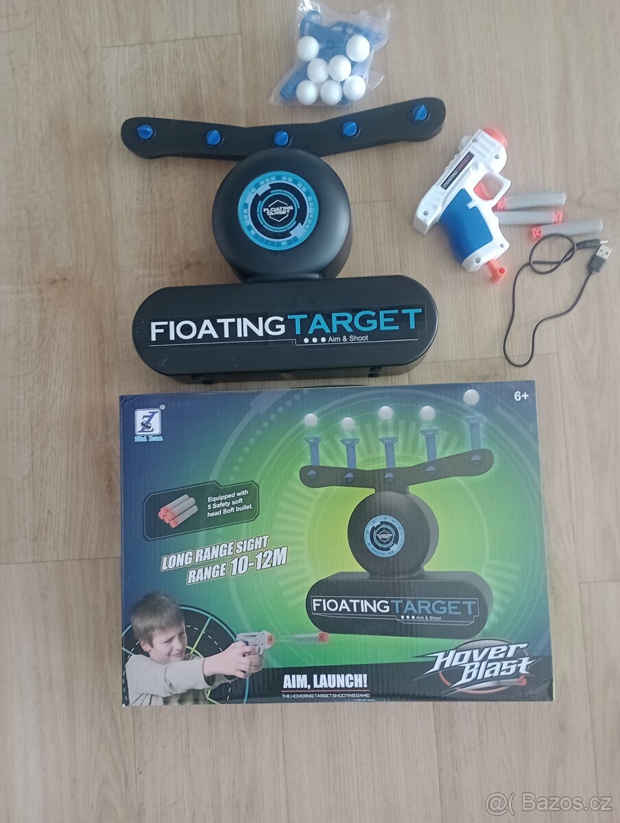 Floating target - střelba na levitující míčky - 2